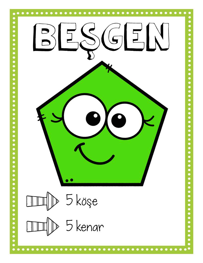 BEŞGEN - 5 KÖŞE ve 5 KENAR Öğretici Materyali