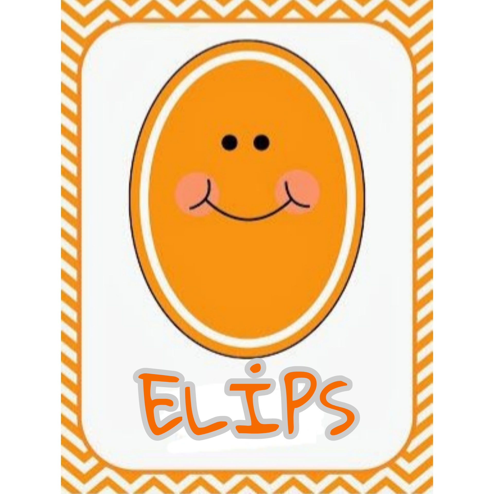 Elips Şekli Eğitimi: 2 Açık Renkli Yüz ve Eğlenceli İfadeler