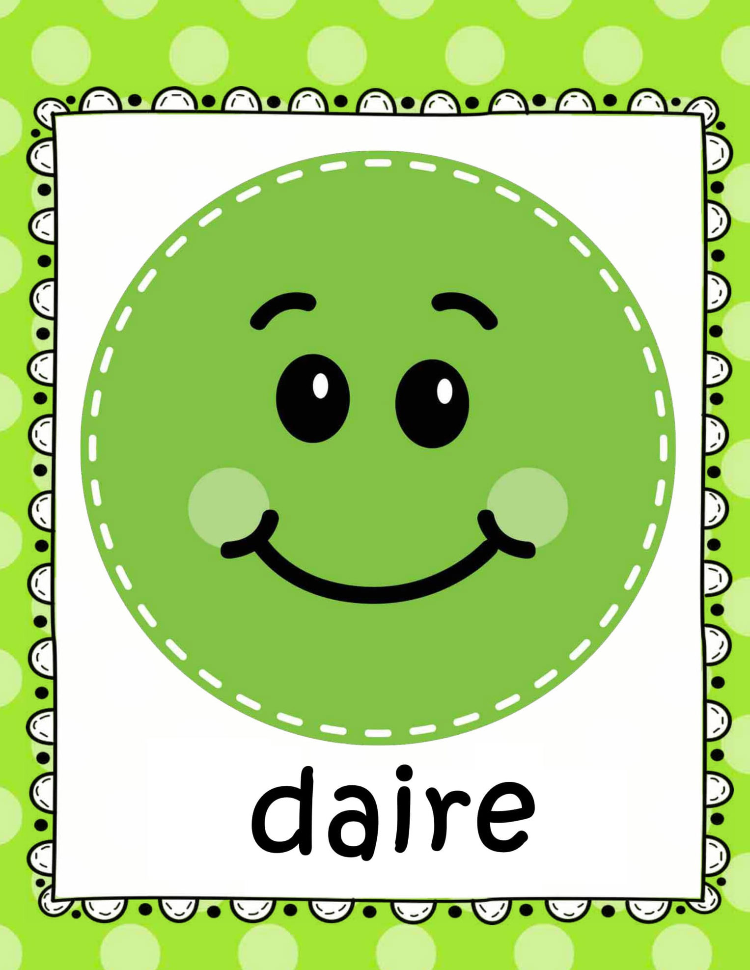 Yeşil Daire: Eğlenceli Şekil Öğretimi