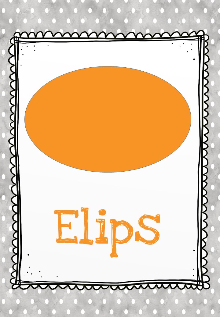 Elips - Geometrik Şekiller Eğitimi