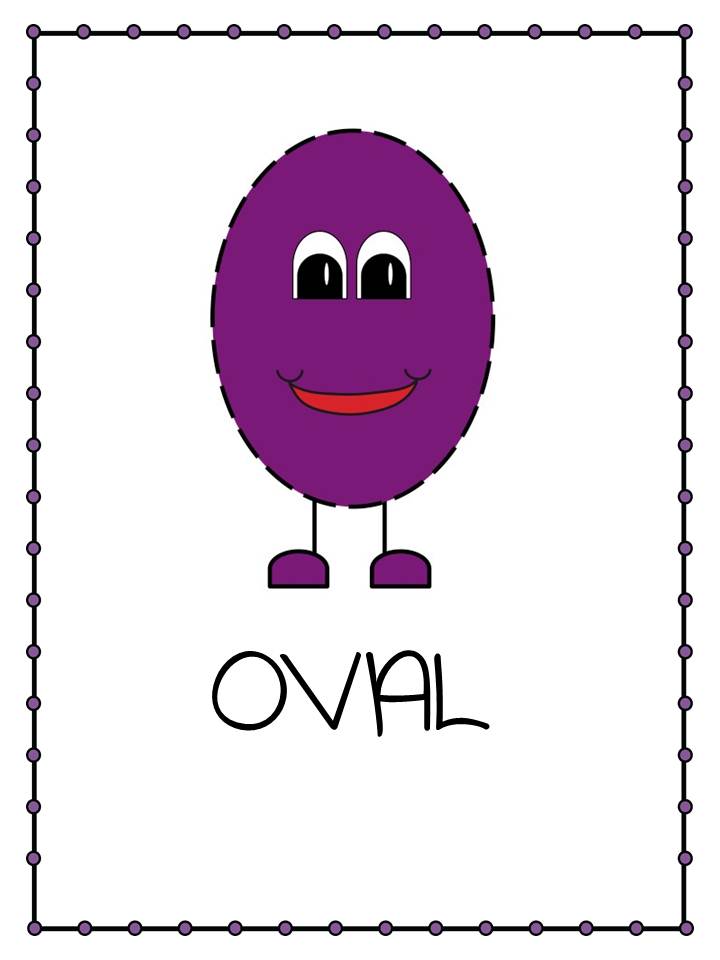 Eğitici Görsel: Oval Şekil Tanıtımı (OVAL)