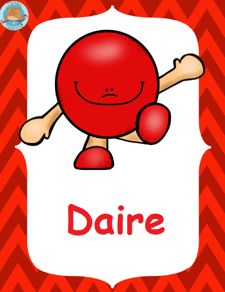 Eğlenceli Şekil Öğretimi: Daire (Kırmızı Karakter ile)
