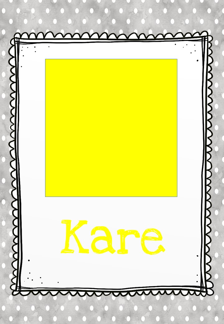 Kare Şekli Öğretimi - Sarı Renkli Kare
