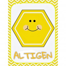 ALTIGEN - Altıgen Şekli ve Gülümseme İfadesi