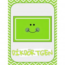 Dikdörtgen Şekli Öğrenme Kartı