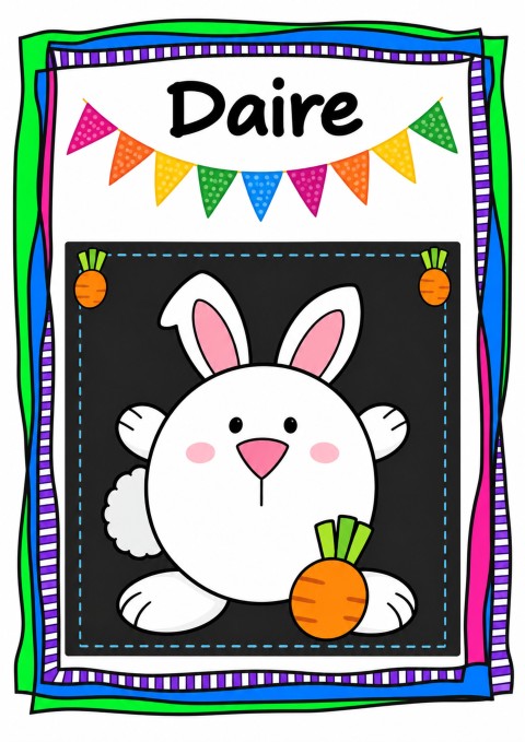 Daire Şekli ile Tavşan ve Havuç Eğitimi