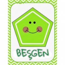 BEŞGEN (5 kenar) - Eğitsel Geometri Materyali