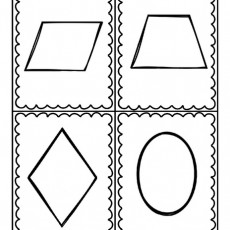 Geometrik Şekiller: Dikdörtgen, Trapez, Baklava, Oval