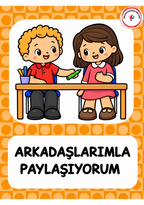 Arkadaşlarımla Paylaşıyorum: Çocuklar İçin Sosyal İletişim ve Paylaşım Becerileri Eğitimi