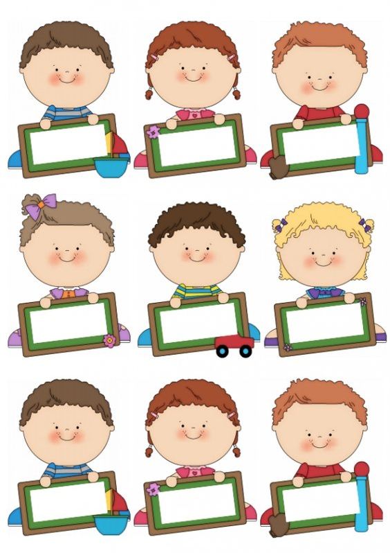 Çocuklar ve Etkinlik Panoları: 9 Karikatür Çocuk Figürü ile Eğitim Materyali