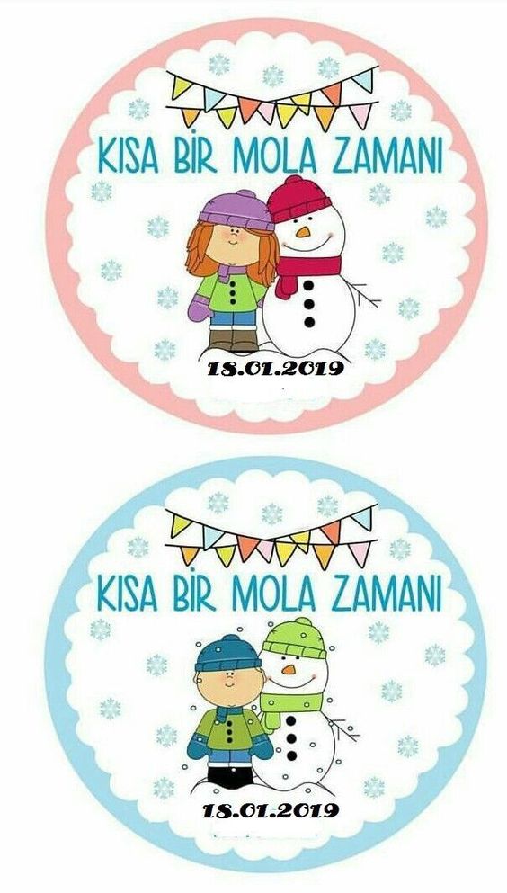 Kısa Bir Mola Zamanı - 18.01.2019 - Çocuklarla Kış Temalı Etkinlik