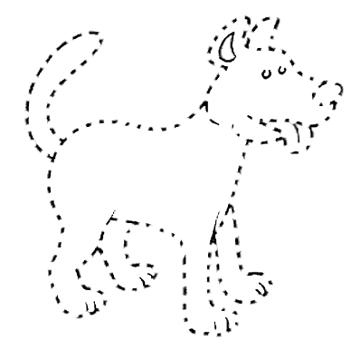 Köpek Çizim Aktivitesi
