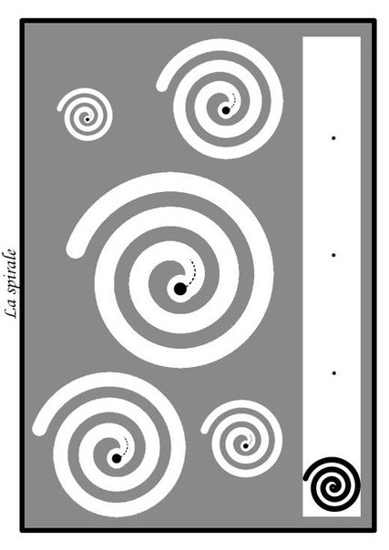 Sarmal Desenler: La Spirale Eğitici Görsel