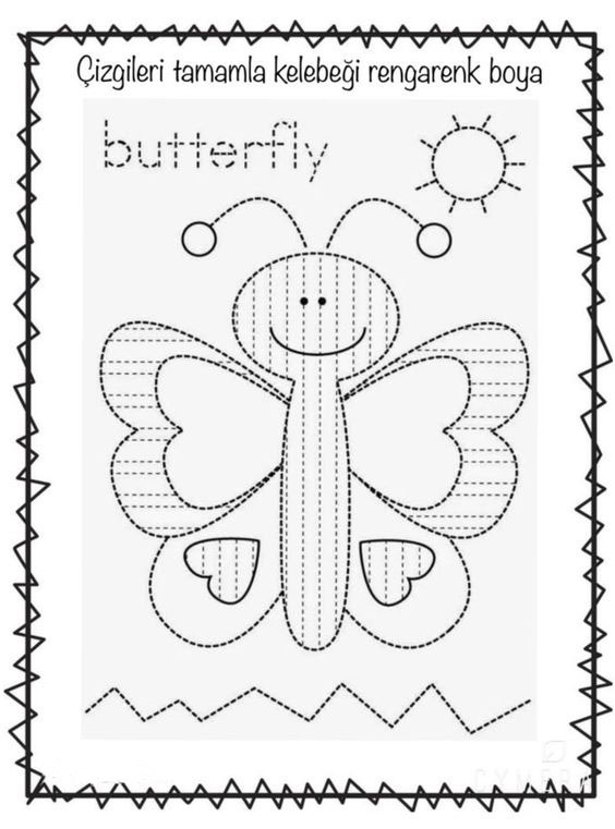 Çizimler-Butterfly-Kelebek-Boya-Eğitim-Materyali