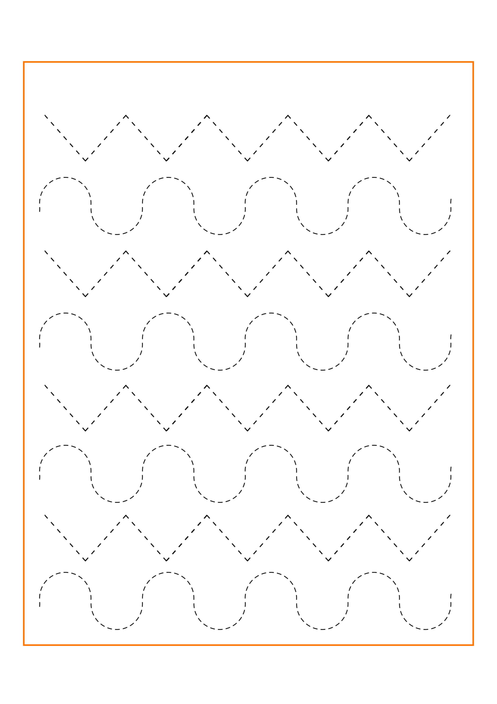 Zigzag ve Dalgaların Oluşturulması: Desen Çalışması