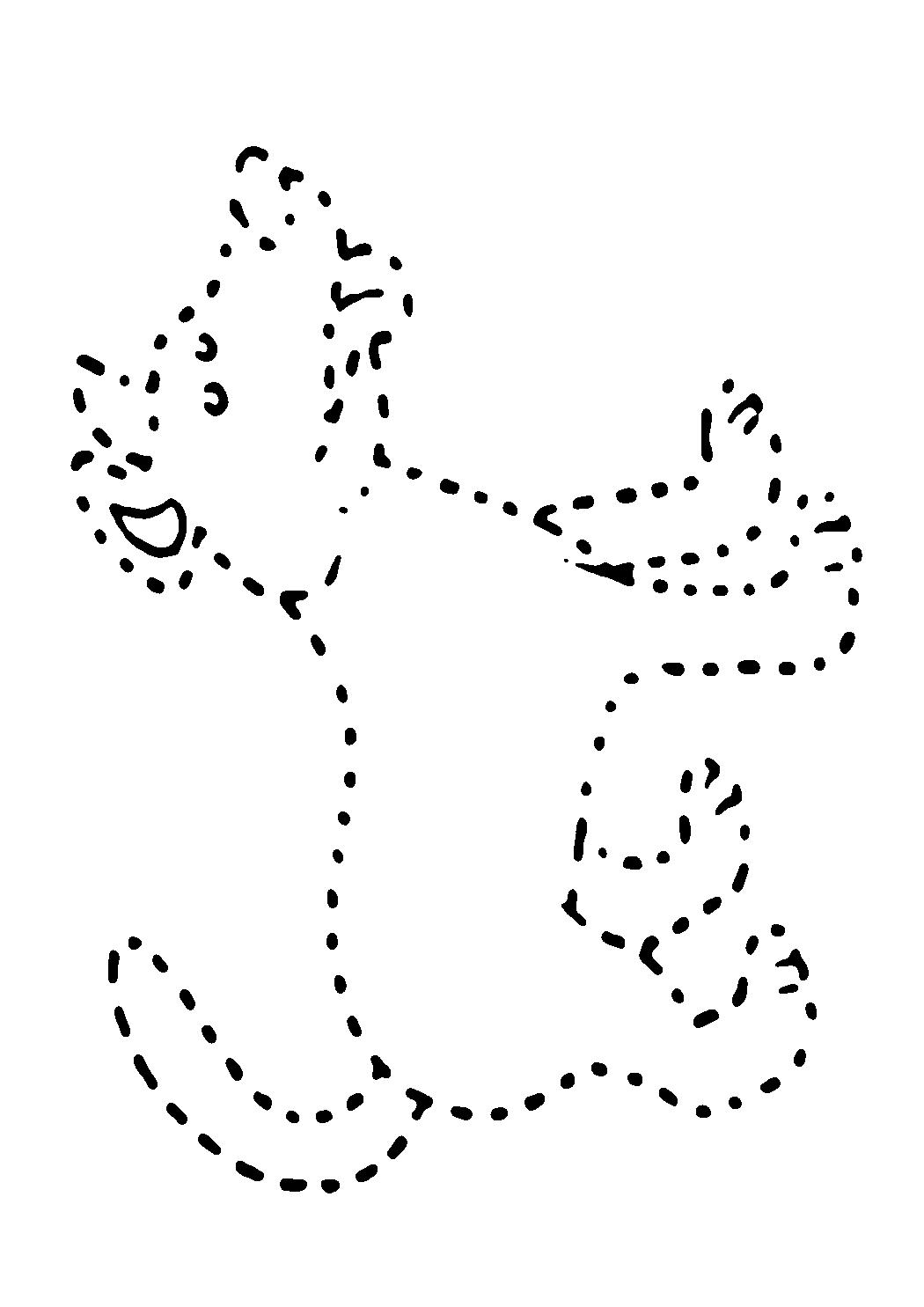 Dotted Line Dog: Educational Tracing Activity for Kids