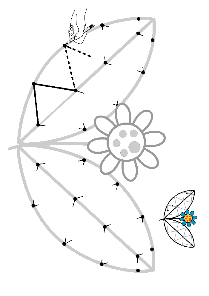 Geometrik Desen Eğitimi: Çizim, Noktalar ve Biçimlerin İncelenmesi