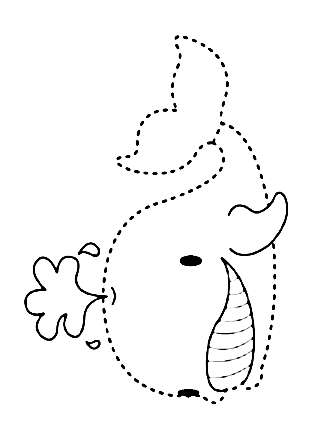 Çizim: Hayvanların Özellikleri ve İfadeleri - Balina Doodle