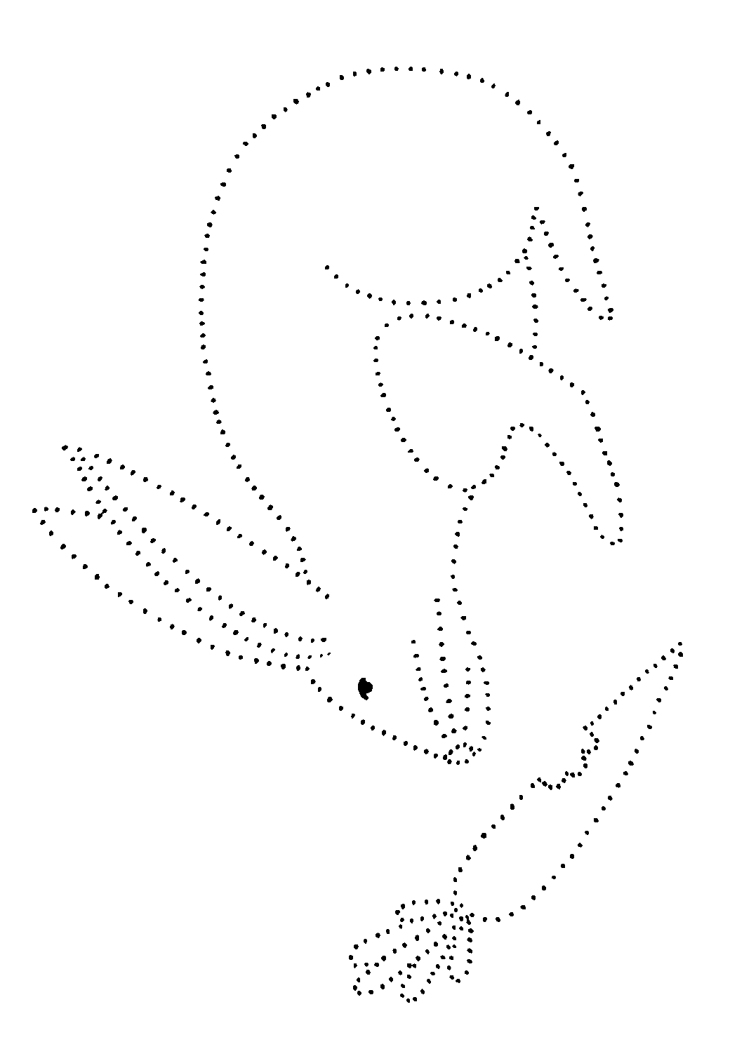 Bunny and Carrot Dot-to-Dot Activity for Children