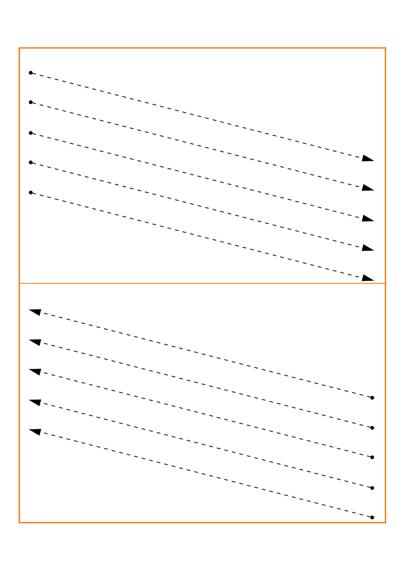 Geometric Shapes: Arrows and Dots Pattern Activity