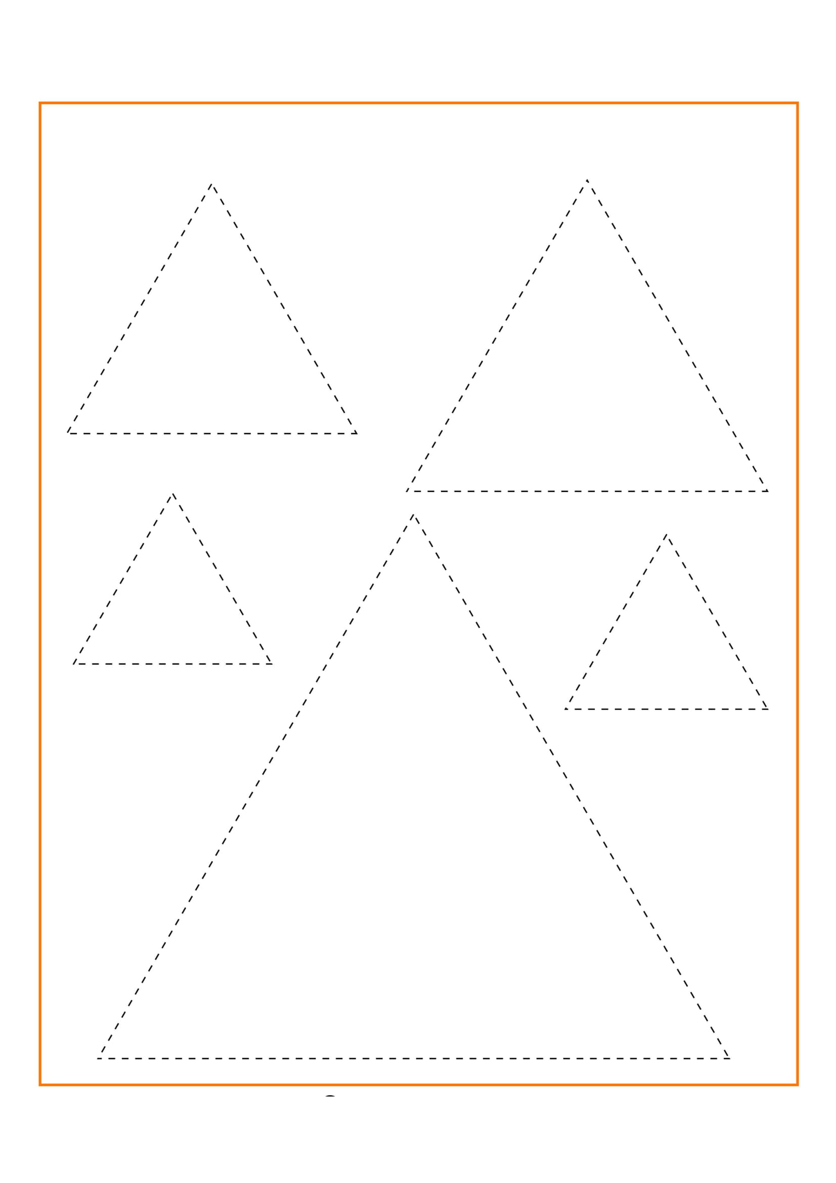 Geometric Shapes Learning Material: Triangles (1)