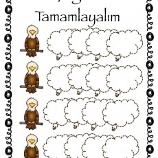 Çizgileri Tamamlayalım - Eğitim Materyali (Hayvan ve Çizgi Çalışması)
