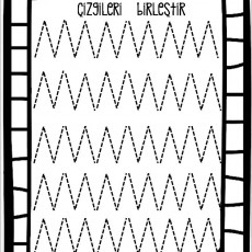 CİZGİLERİ BİRLEŞTİR - DAKİKA KONTROLÜ EGZERSİZİ