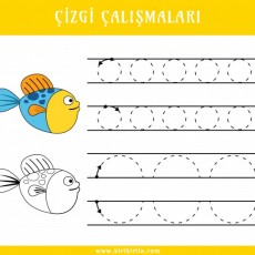 Çizgi Çalışmaları: Balık Temalı Kaligrafi Eğitimi
