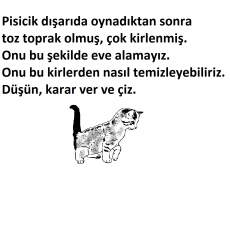 Pisik Temizliği ve Düşünme Aktivitesi - Eğitsel Materyal