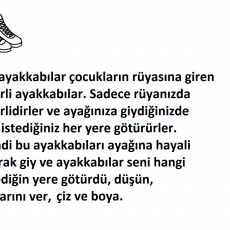 Sihirli Ayakkabılar: Rüya ve Hayal Dünyası Eğitimi