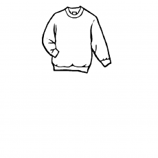 Çizim: Tek Renk Sweatshirt