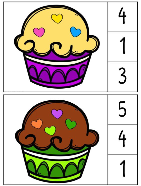 Kapkek Eğitimi: Rakamlar 4, 1, 3 - 5, 4, 1 ve Renkler