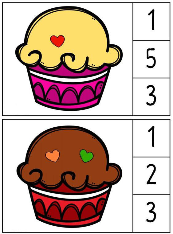 Renkli Dondurma Kapsülleri: 1 (bir), 5 (beş), 3 (üç) / 1 (bir), 2 (iki), 3 (üç)
