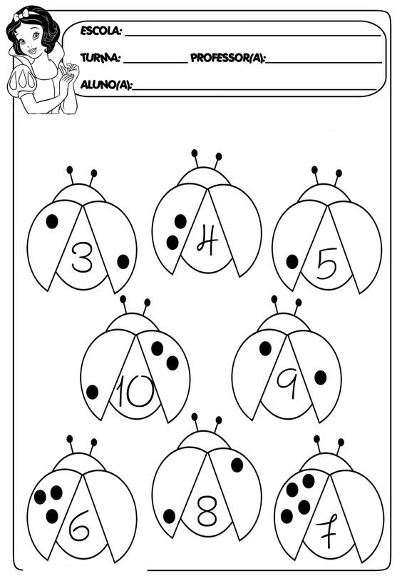 Eğitici Sayı Tanıma Etkinliği: 3, 4, 5, 6, 7, 8, 9, 10 - Kelebek Temalı