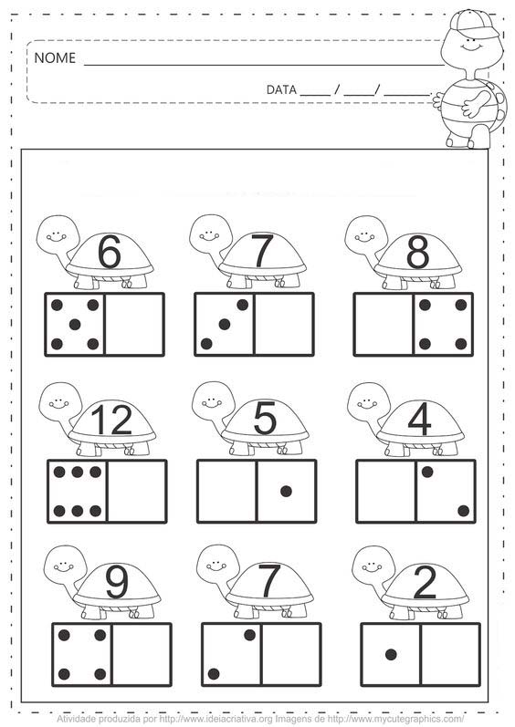 Sayilarla Yetenek Geliştirme Etkinliği: 6, 7, 8, 12, 5, 4, 9, 7, 2 Sayıları ve Zarlarla Eşleştirme