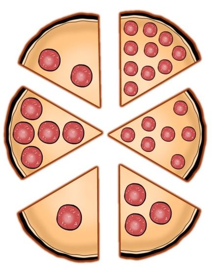 Pizza Dilimleri - 6 Parça, Sucuklu