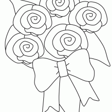 bride-bouquet-flowers-coloring-pages