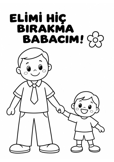Aile İlişkileri Teması: Elimi Hiç Bırakma Babacım