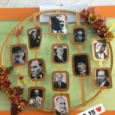 Tarihsel Kişilikler Kolajı - Siyah Beyaz Fotoğraflar - Eğitim Materyali