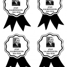 Atatürk Anma Rozetleri - 1881-1938