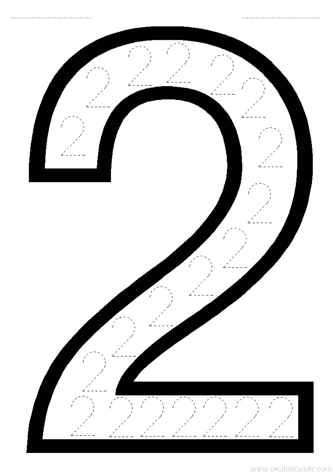 Eğitici Sayı Çalışması: 2 (İki)