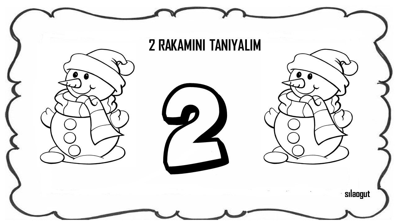2 Rakamını Tanıyalım - Eğitici Karakterlerle Sayılar Öğrenme