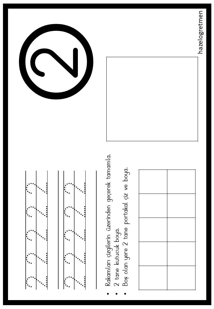İlkokul Matematik: Sayı 2 ve Eşleme Etkinliği