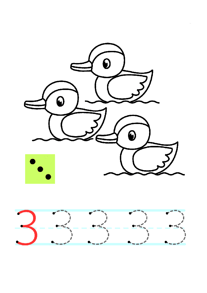 Üç Tane Ördek ve Sayı 3: Temel Matematik Eğitimi