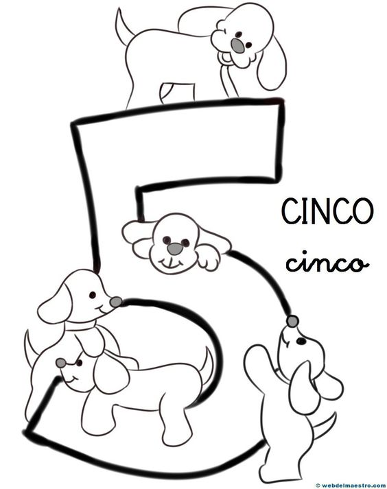 Beş ve Köpekler: CINCO (5) Eğitici Materyali