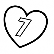 number-7-in-heart-coloring-page