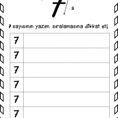 7 sayısı  (12)