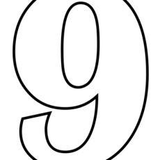 number-9-coloring-page