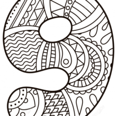 number-9-nine-zentangle-coloring-page