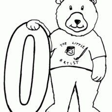 number-0-coloring-page